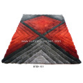 Polyester Soft & Silk Shaggy 3D Carpet